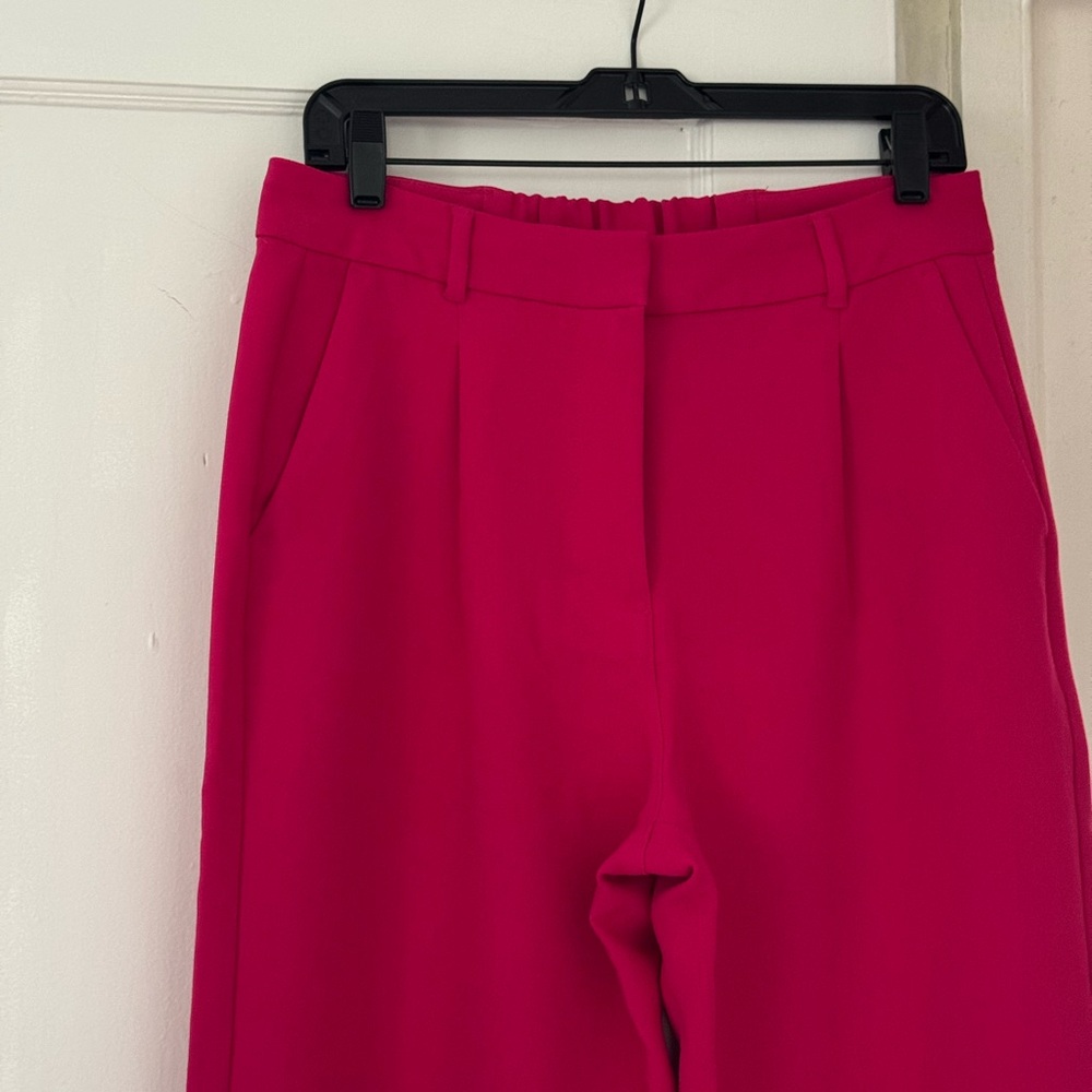 Old Navy Pink Tailored Trousers High-Waisted